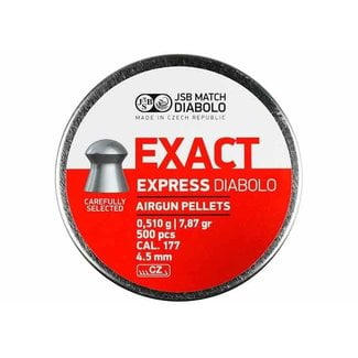 JSB Match Diabolo Exact Express .177 Cal, 7.87gr