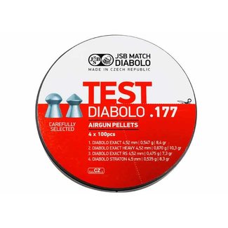 JSB Match Diabolo JSB Test Sampler - .177 Cal