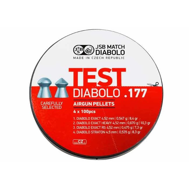 JSB Match Diabolo JSB Test Sampler - .177 Cal