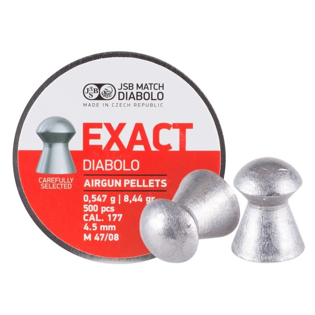 JSB Match Diabolo Exact Classic .177 Cal - 4.51mm - 8.44gr