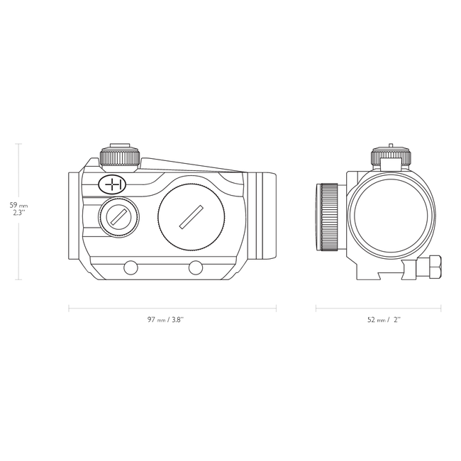 Hawke Hawke Vantage Red Dot 1x30 9-11mm Dovetail