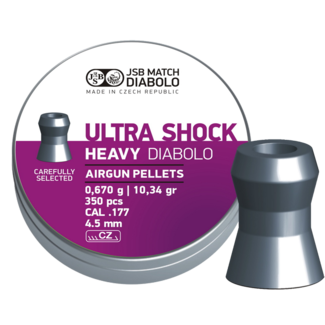 JSB Match Diabolo JSB Ultra Shock .177 Cal, 10.34gr