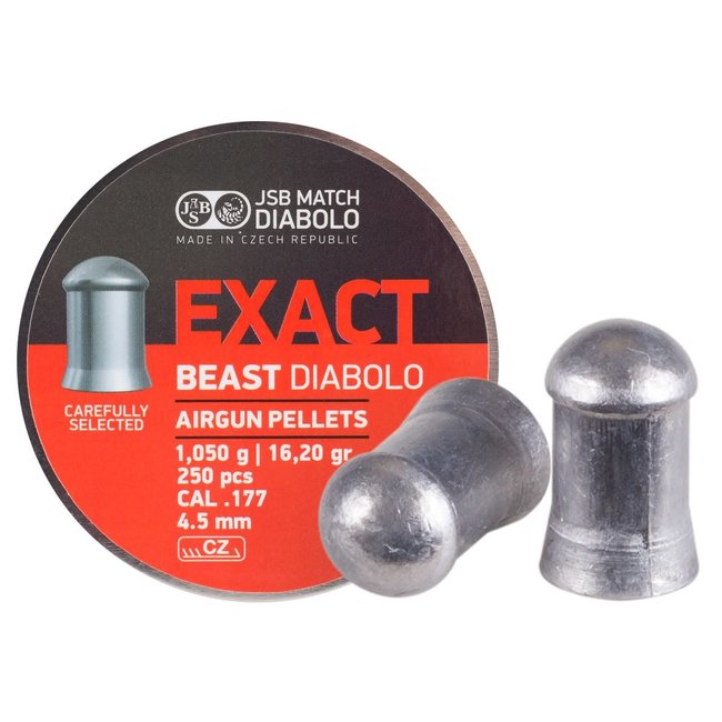 JSB Match Diabolo Exact Beast .177 Cal - 16.28gr - 250ct