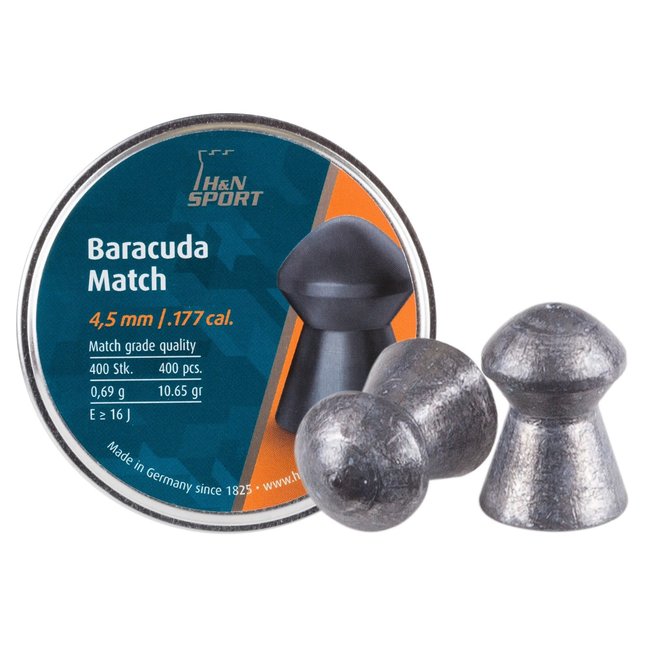 H&N H&N Baracuda Match .177 Cal, 10.65gr - 4.52mm Head Size