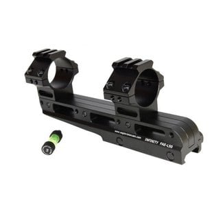 Eagle Vision Infinity Forward Elevation Adjustable Scope Mount 30mm Rings - Picatinny