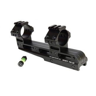 Eagle Vision Infinity Forward Elevation Adujstable Scope Mount 30mm Rings - Picatinny
