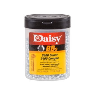 Daisy Daisy 2400ct Zinc Plated Steel BBs .177 Cal Daisy Daisy 2400ct Zinc Plated Steel BBs .177 Cal