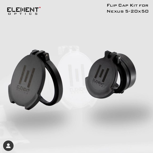 Element Optics Tenebraex Lens Caps - Fits Element Nexus