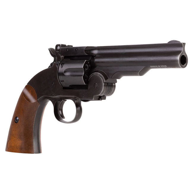 Schofield No. 3 Aged CO2 BB Revolver - 5" Barrel