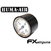 Huma-Air Black Pressure Gauge Cover - 28mm