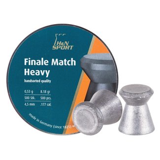H&N H&N Finale Match Heavy .177 Cal, 8.18gr - 4.49mm