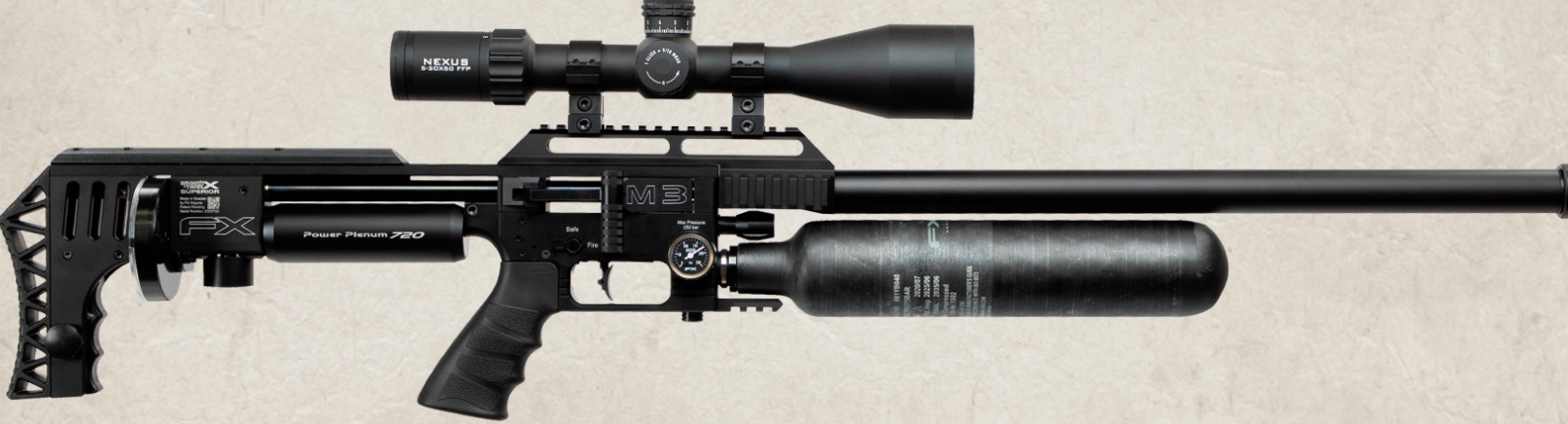 Fx Impact Mkii 35 Cal Black 800mm Airgun Source Canada 8906