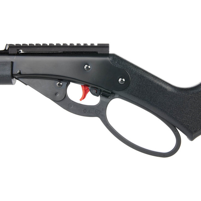 Daisy Bullseye 1999 Lever BB Rifle - Black/Red