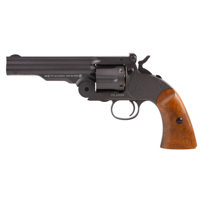 Barra Schofield No. 3 BB Revolver - 5" Barrel - Black