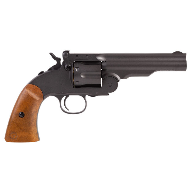 Barra Schofield No. 3 BB Revolver - 5" Barrel - Black
