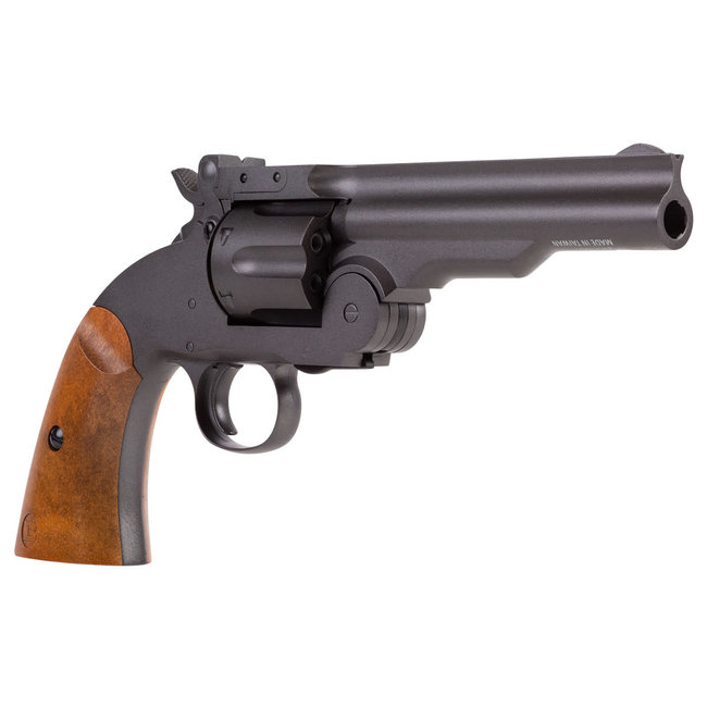 Barra Schofield No. 3 BB Revolver - 5" Barrel - Black