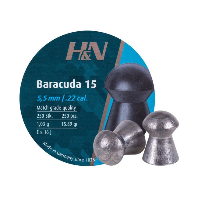 H&N H&N Baracuda 15 .22 Cal - 15.89gr