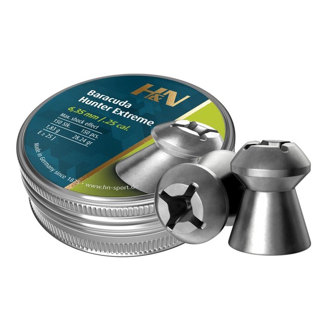 H&N H&N Baracuda Hunter Extreme .25 Cal, 28.24gr