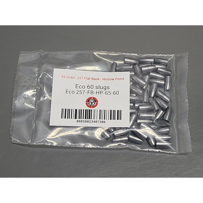 Nielsen Specialty Ammo NSA 60 Slugs .257 Cal - 65gr