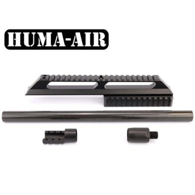 Huma-Air Extended Scope Rail w/Barrel Stiffener & Tensioner Kit - 700mm