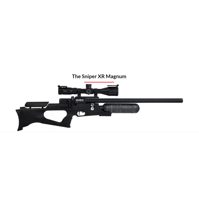 BRK (Brocock) BRK Sniper XR Magnum  .22 Cal - Black - 46 ft/lbs