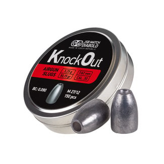 JSB Match Diabolo JSB KO Slugs .30 Cal - 50.15gr