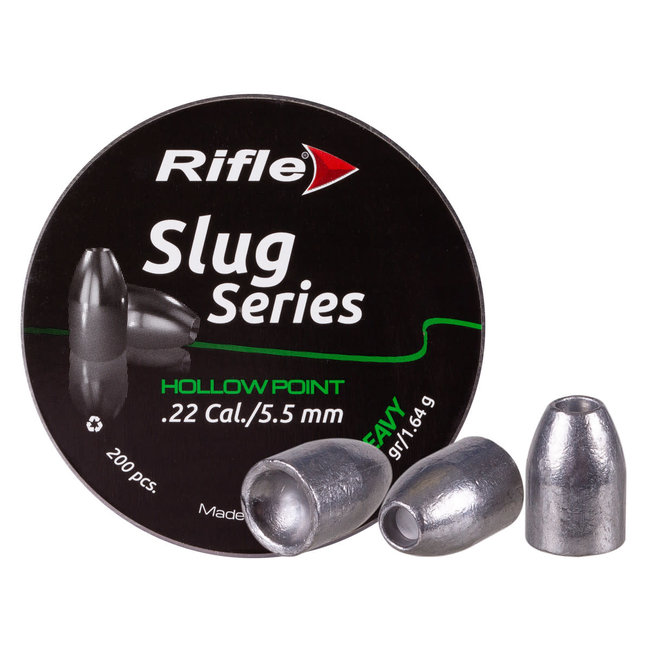 Rifle Slug Series .22 Cal, 25.3gr - Hollowpoint Heavy - 200ct