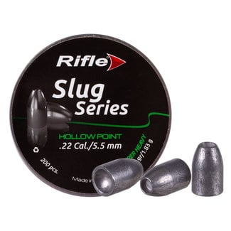 Rifle Slug Series .22 Cal, 28.24gr - Hollowpoint SUPER Heavy - 200ct