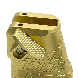 Saber Tactical AR-Style Vertical Grip - Gold