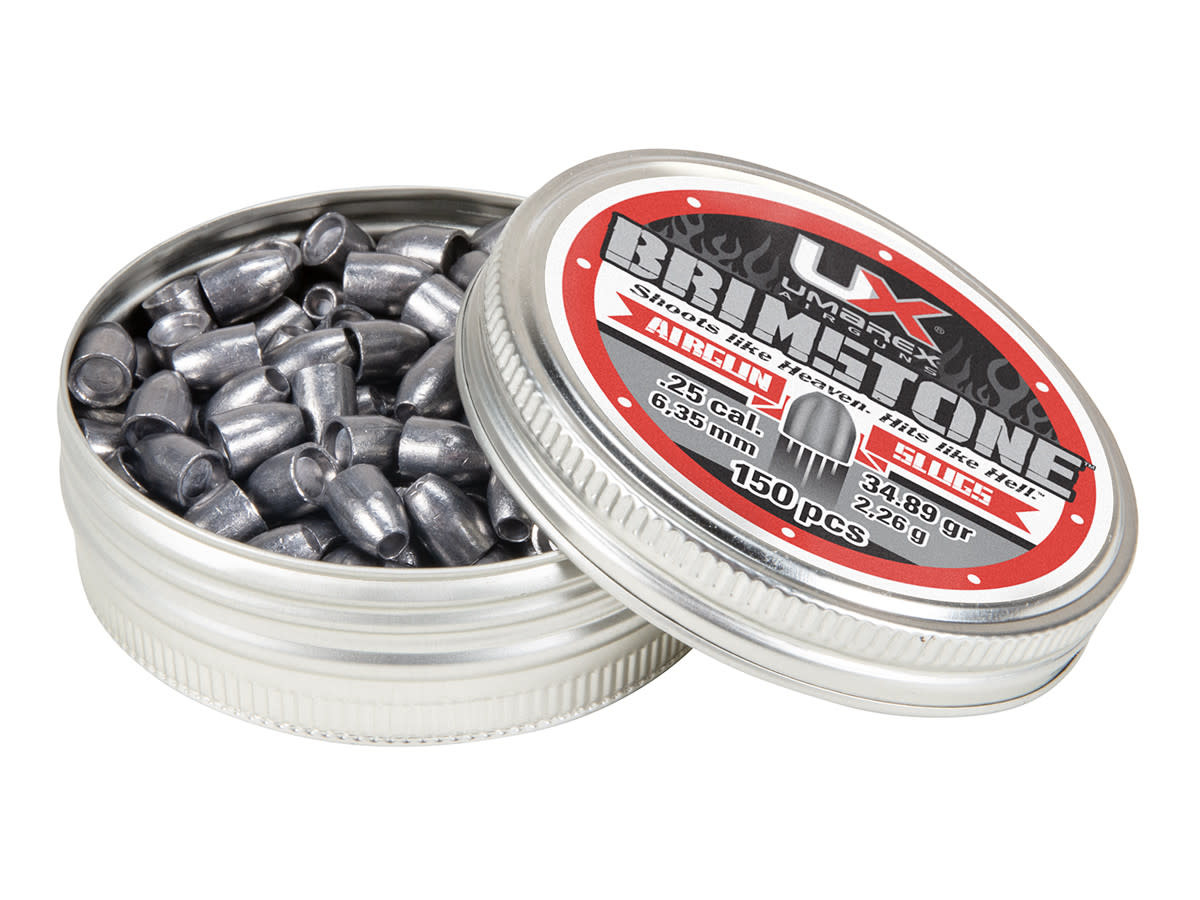 UX Brimstone Slug .25 Cal - 34.89gr - 150ct - Airgun Source Canada