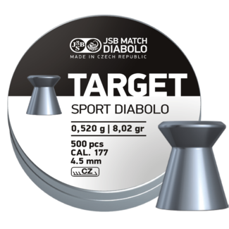 JSB Match Diabolo JSB Diabolo Target Sport .177 Cal, 8.02 gr