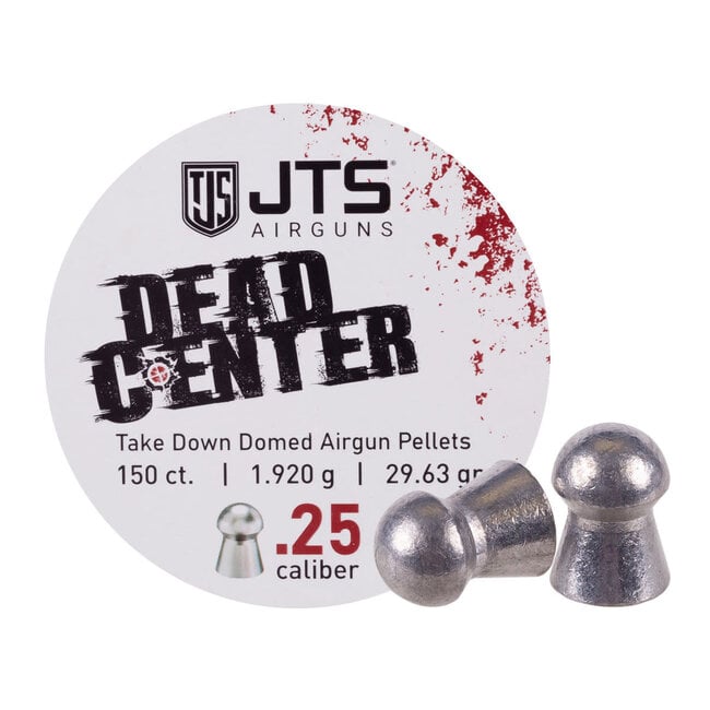 JTS Dead Center Precision Pellets .25 Cal - 29.63gr - 150ct