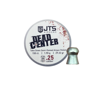 JTS Dead Center Precision Pellets .25 Cal - 29.32gr - 150ct