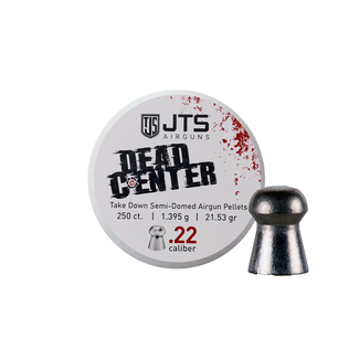 JTS Dead Center Precision Pellets .22 Cal - 21.53gr - 250ct