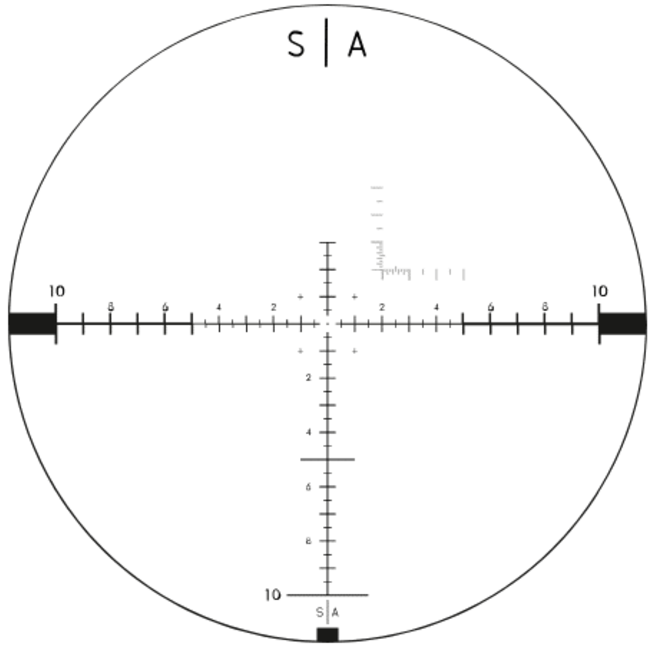 Scandinavian Arms SA LRS 5-25 x 56 - MCR Reticle By Schmidt & Bender