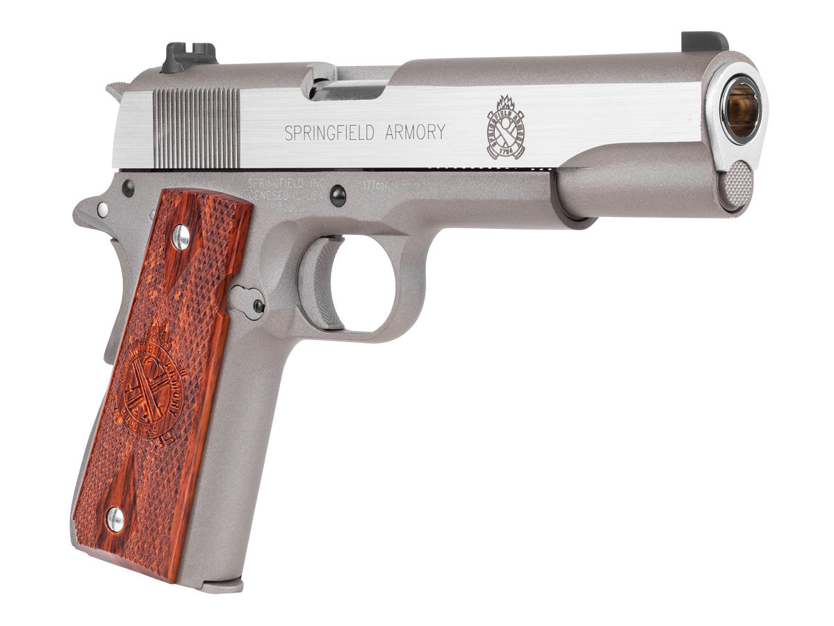 NEW Springfield Armory 1911 MilSpec Silver Airgun Source Canada