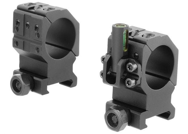 Wheeler Scope Rings Wheeler 30mm High Picatinny Scope Rings w/Integrated Level - Airgun ...