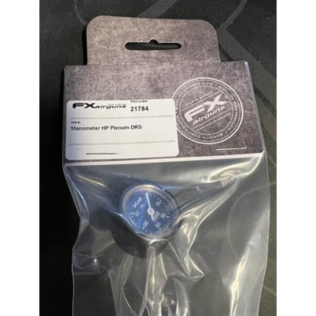 FX Airguns Manometer HP/SHP Plenum - DRS