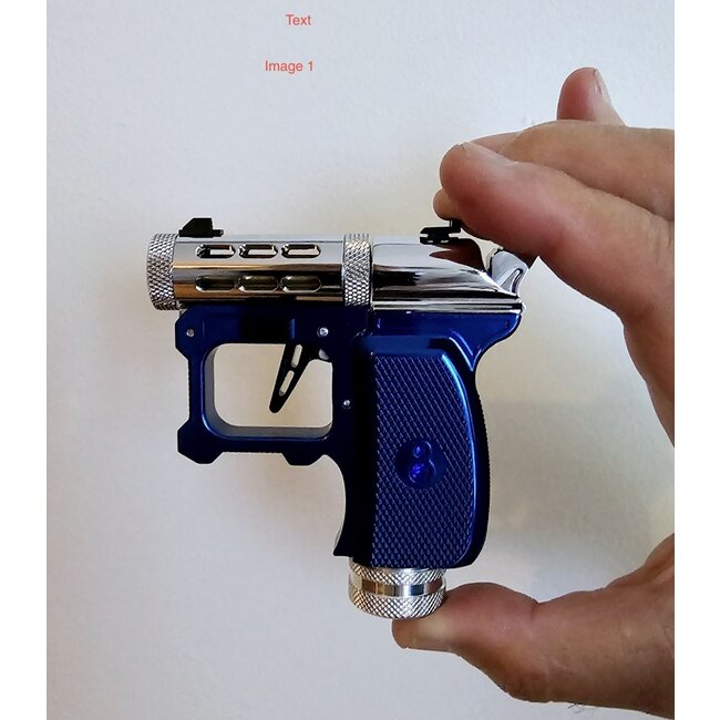Alias Airguns Gem CO2 Air Pistol - Blue Sapphire Edition