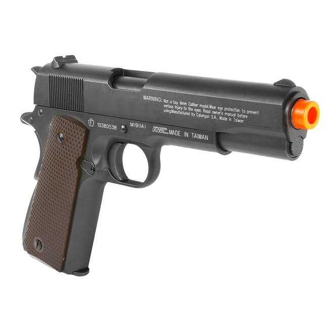 Colt 1911 CO2 Blowback Metal Airsoft Pistol - 6mm