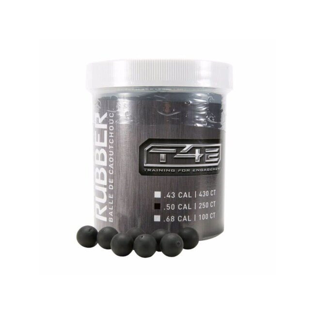 T4E Rubber Balls .50 Cal - 250ct