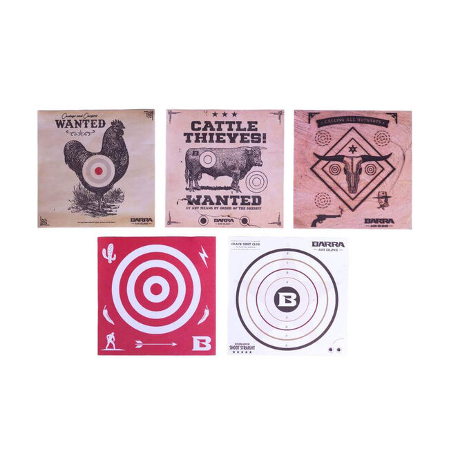 Barra 1866 Multi-Pump Silver Airgun Kit