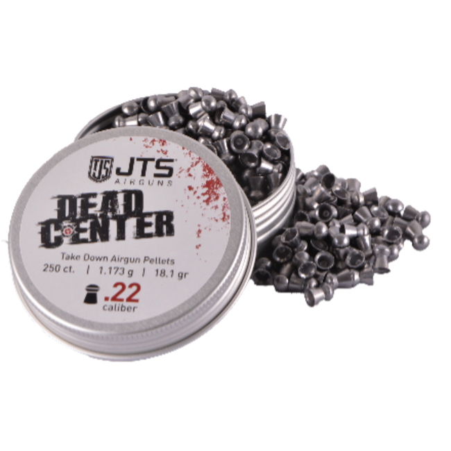 JTS Dead Center Precision Pellets .22 Cal - 18.1gr - 250ct - Retail Pack