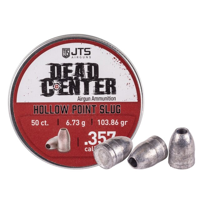 JTS JTS Dead Center Precision Hollowpoint Slugs .357 Cal, 103.86gr, 50ct