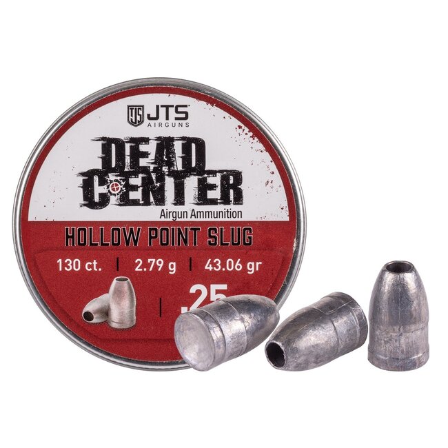 JTS Dead Center Precision Hollowpoint Slugs .25 Cal, 43.06gr, 130ct