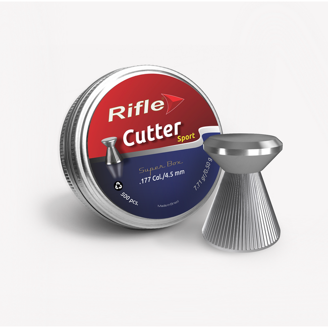 Rifle Cutter Sport Wadcutter  .177 Cal - 7.71gr - 500ct