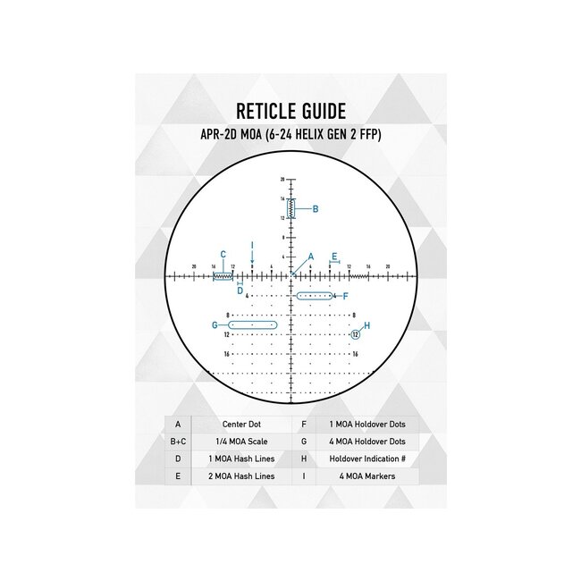 Element Optics Helix Gen2 6-24x50 FFP - APR-2D - MOA