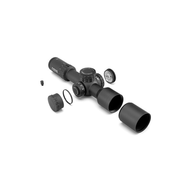 Element Optics Theos 2-10x42 FFP MRAD-1D - BLACK