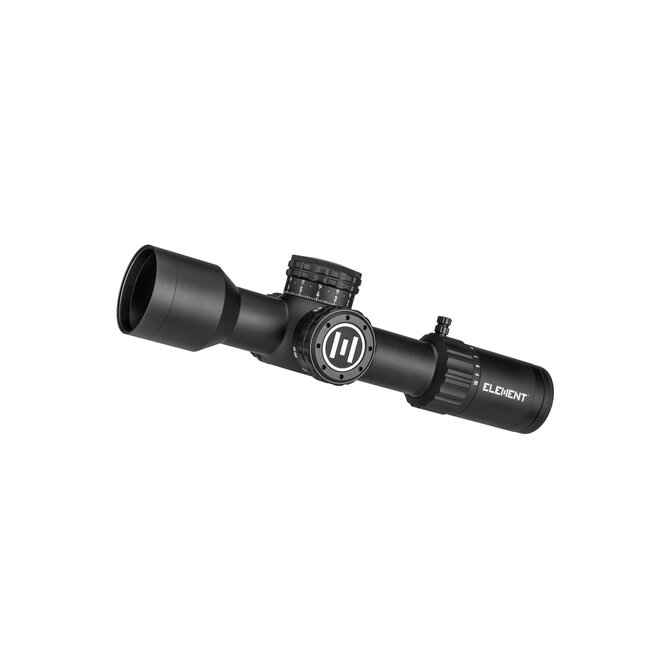 Element Optics Theos 2-10x42 FFP MRAD-1D - BLACK