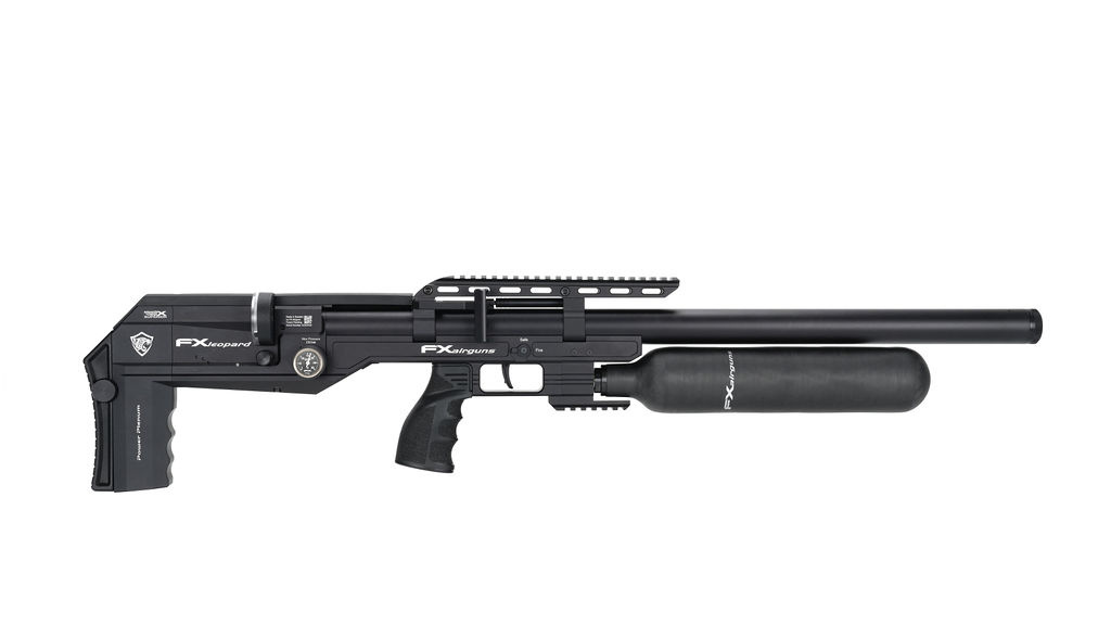 Leopard .22 EXP Black - Sniper Bottle - Airgun Source Canada